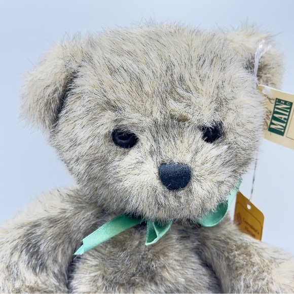 🧸 2/$18 |Fifth & Main Tyler Teddy Bear Plush NWT Jointed Collectible fr Florist - Picture 6 of 13